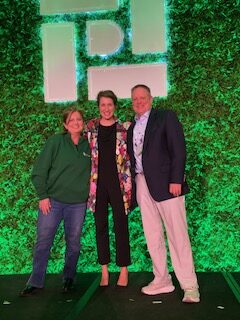 WFG COO Marie Welsh (left) & WFG President Rick Welsh pictures with PAG conference keynote speaker Dr. Natalie Stavas.